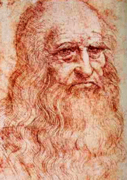 Portrait de Leonardo de Vinci