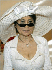 Portrait de Yoko Ono