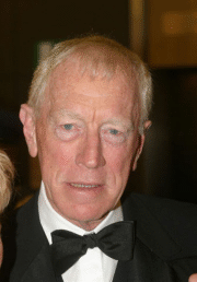 Portrait de Max Von Sydow