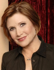 Portrait de Carrie Fisher