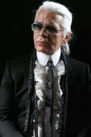 Portrait de Karl Lagerfeld