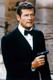 Portrait de Roger Moore