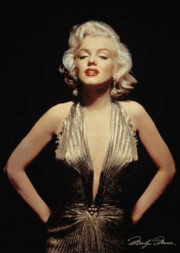 Portrait de Marilyn Monroe