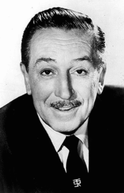 Portrait de Walt Disney