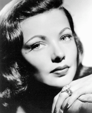 Portrait de Gene Tierney