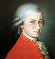 Portrait de Wolfgang Amadeus Mozart