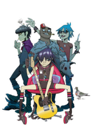 Portrait de Gorillaz