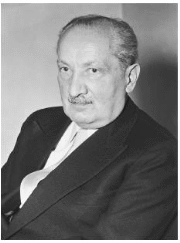 Portrait de Martin Heidegger