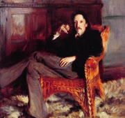 Portrait de Robert Louis Stevenson