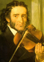 Portrait de Niccolo Paganini