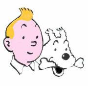 Portrait de Tintin