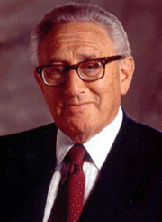 Portrait de Henry Kissinger