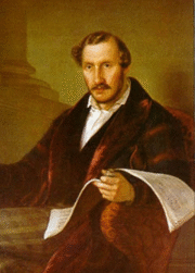 Portrait de Gaetano Donizetti