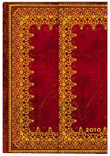 Agenda feuille d'or moyen&nbsp;-&nbsp;1290-0