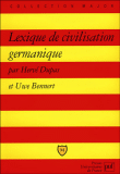 Lexique de civilisation germanique