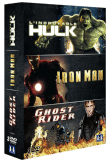L'Incroyable Hulk - Iron Man - Ghost Rider - Coffret Marvel&nbsp;-&nbsp;Louis Leterrier, Jon Favreau, Mark Steven Johnson