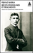 Récits posthumes&nbsp;-&nbsp;Franz Kafka