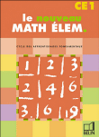 Le Nouveau Math Elem Ce1 2000 Eleve&nbsp;-&nbsp;Stoeckle Et Al