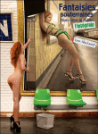 Fantaisies souterraines : Nues dans le métro - L'intégrale&nbsp;-&nbsp;Jam Abelanet
