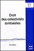 Droit des collectivités locales et territoriales&nbsp;-&nbsp;J. Domenach, C. Dufresne