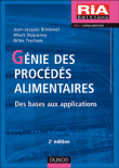 G�nie des proc�d�s alimentaires