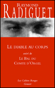 Le diable au corps&nbsp;-&nbsp;Raymond Radiguet