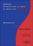 Introduction au droit et au droit civil