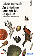 Un �l�phant dans un jeu de quilles