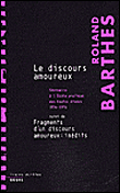 Le discours amoureux&nbsp;-&nbsp;Roland Barthes