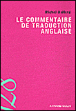 Le commentaire de traduction anglaise