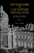 Dictionnaire de l'Académie française T2