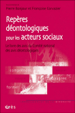 Des rep�res d�ontologiques pour les acteurs sociaux