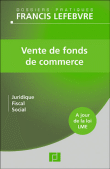 Vente de fonds de commerce