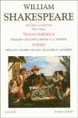 Tragicomédies et poésies&nbsp;-&nbsp;William Shakespeare