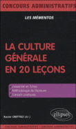 La culture générale en 20 étapes&nbsp;-&nbsp;Xavier Crettier
