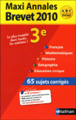 Maxi Annales Brevet&nbsp;-&nbsp;Collectif