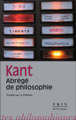 Abrégé de philosophie&nbsp;-&nbsp;Emmanuel Kant