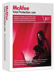 McAfee Total Protection 2009 3 Postes