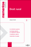 Droit rural&nbsp;-&nbsp;Jacques Audier