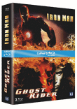 Iron Man - Ghost Rider - Coffret Blu-Ray