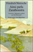 Ainsi parlait  Zarathoustra&nbsp;-&nbsp;Friedrich Nietzsche