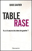 Table rase : y a-t-il encore des idées à gauche ?&nbsp;-&nbsp;Louis Gauthier