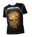 Metallica&nbsp;-&nbsp;Tee-shirt skull explosion noir - Taille Medium