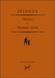 Premiers écrits&nbsp;-&nbsp;Baruch Spinoza