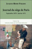 Journal du siège de Paris