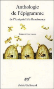 Anthologie de l'épigramme de l'Antiquité à la Renaissance&nbsp;-&nbsp;Collectif