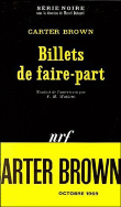 Billets de faire-part&nbsp;-&nbsp;Carter Brown