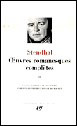 Oeuvres romanesques complètes&nbsp;-&nbsp;Stendhal