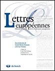 Lettres européennnes, manuel d'histoire de la littérature&nbsp;-&nbsp;Collectif