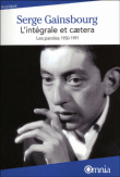 L'intégrale et caetera&nbsp;-&nbsp;Serge Gainsbourg
